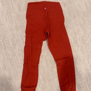 Lululemon align leggings terracotta 31”